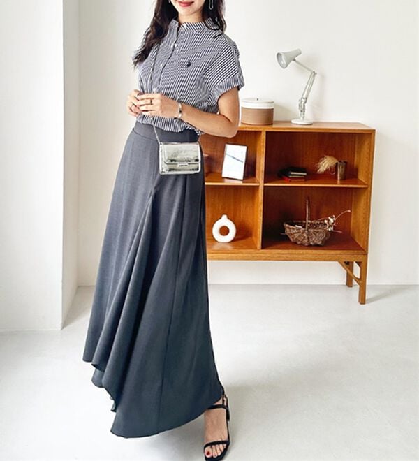 GeeRA（ジーラ）の「【ＵＳ．ＰＯＬＯ．ＡＳＳＮ】フレンチスリーブシャツ（シャツ）」｜詳細画像