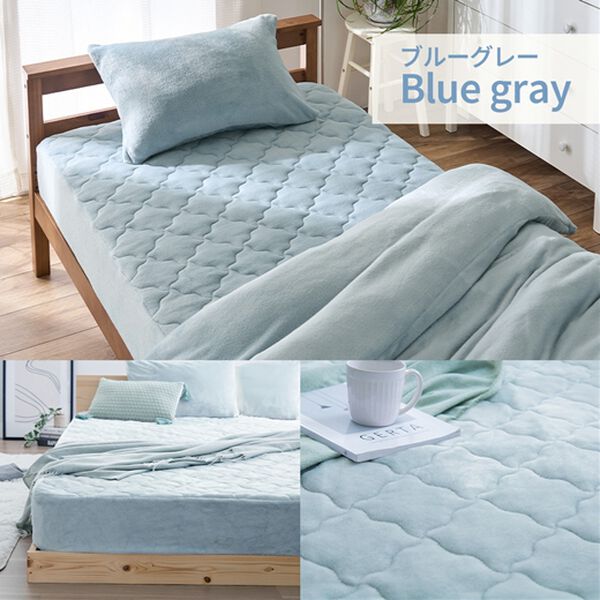 iellio（イエリオ）の「ふわふわフランネル素材の敷きパッド一体型ボックスシーツ＜あったか＞（ボックスシーツ・ベッドシーツ）」｜詳細画像