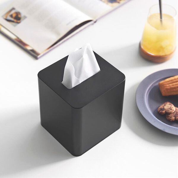 iellio（イエリオ）の「タワー　コンパクトティッシュケース　スクエア＜ｔｏｗｅｒ山崎実業＞（その他日用品・趣味雑貨）」｜詳細画像
