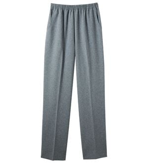 「日本製ＵＶカット肌さらパンツ（テーパードパンツ）」｜グレー