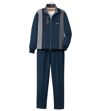 「＜カルビア＞お買得！毎日活躍デザインホームスーツ（メンズルームウェア）」