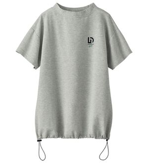 BELLUNA（ベルーナ）の「【UNDOVE】綿混ストレッチサッカープルオーバー（カットソー）」｜グレー系