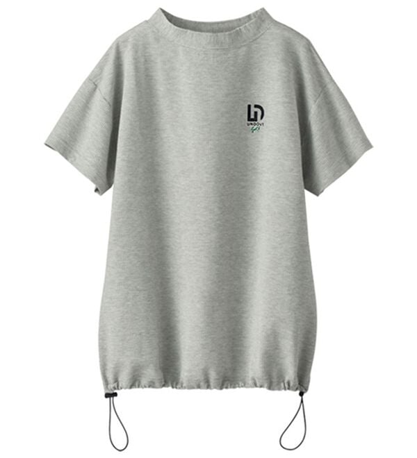 BELLUNA（ベルーナ）の「【UNDOVE】綿混ストレッチサッカープルオーバー（カットソー）」｜グレー系