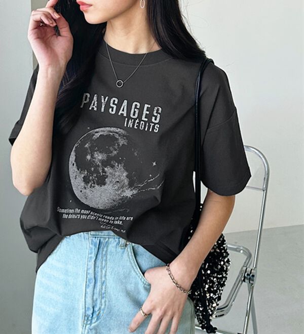 GeeRA（ジーラ）の「アソートロゴプリントＴシャツ（カットソー）」｜詳細画像