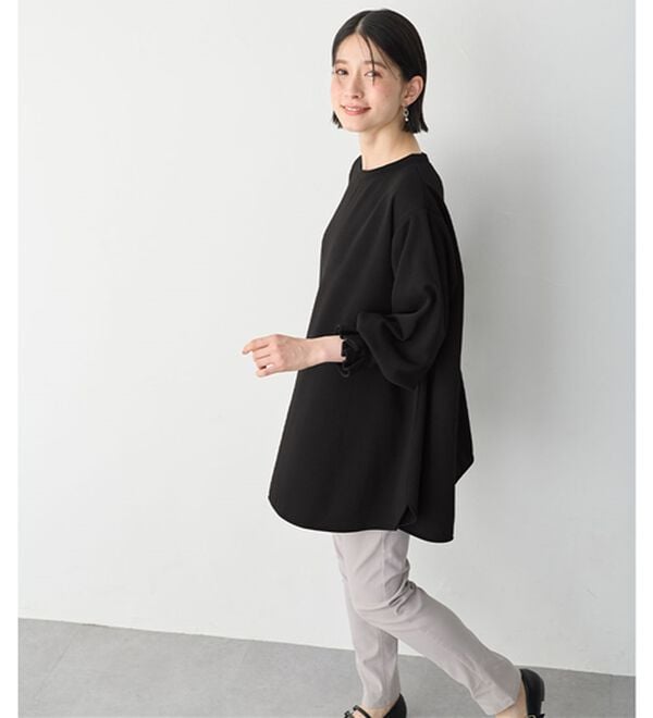 Viola e Viola（ヴィオラ エ ヴィオラ）の「裏ファー袖タックチュニック（チュニック）」｜詳細画像