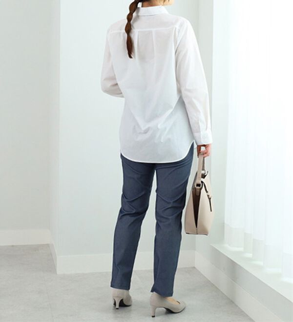 BELLUNA（ベルーナ）の「嬉しい機能付！スマートシルエット美脚ラインパンツ（フルレングスパンツ）」｜詳細画像