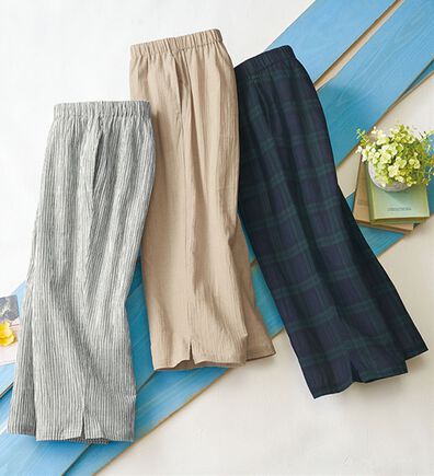 ルフラン（ルフラン）の「【３本組】さらさら楊柳おうちパンツ（その他パンツ）」