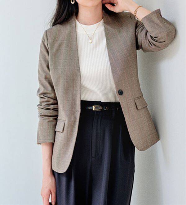 GeeRA（ジーラ）の「洗える！ストレッチカセットスーツ（その他ワンピース）」｜詳細画像