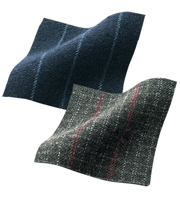 VINNO（ヴィノ）の「＜日本製＞尾州生地・ふんわりタッチワイドパンツ（ワイドパンツ・ガウチョ）」｜詳細画像