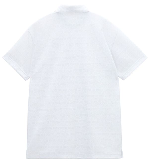 「＜ルコック＞ロゴボーダー柄半袖シャツ（メンズシャツ）」｜詳細画像