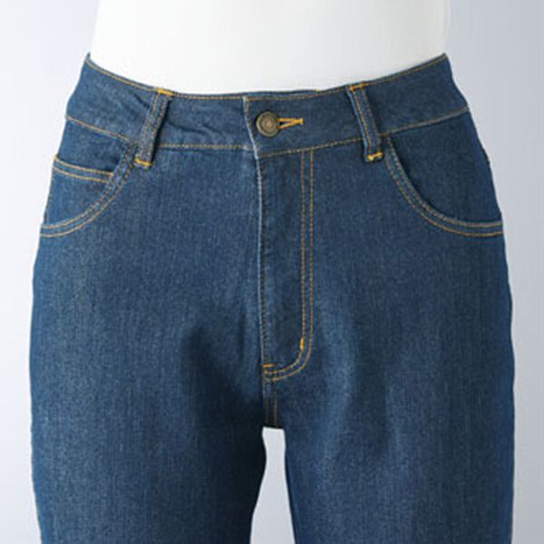 BELLUNA（ベルーナ）の「ぐんぐん伸びるデニムパンツ　ワイド（フルレングスパンツ）」｜詳細画像