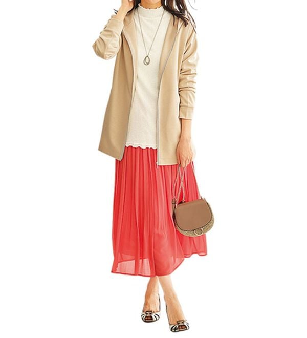 BELLUNA（ベルーナ）の「ラメ入りメローデザインプルオーバー（カットソー）」｜詳細画像