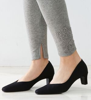 LAVIENNE（ラヴィエンヌ）の「綿混のあったかおしゃレギンス（肌着・インナーウェア）」｜詳細画像