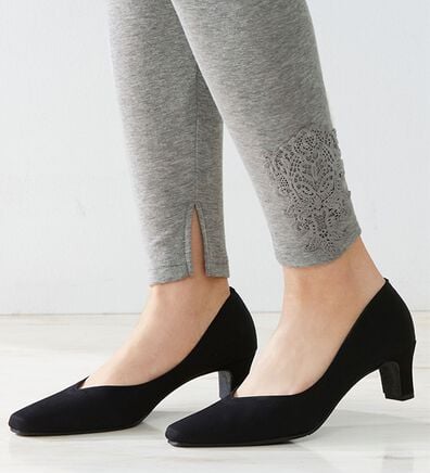 LAVIENNE（ラヴィエンヌ）の「綿混のあったかおしゃレギンス（肌着・インナーウェア）」