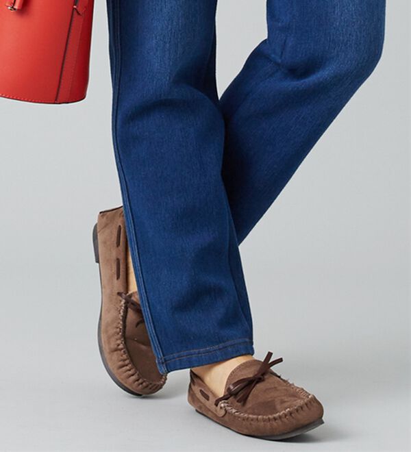 BELLUNA（ベルーナ）の「裏ベロアストレッチ素材レギンスパンツ【Prima fit pants】（スパッツ・レギンス）」｜詳細画像