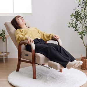 iellio（イエリオ）の「スライド式高さ調整できるリクライニングチェア（ソファ）」｜詳細画像