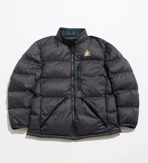 「＜ゴールデンベア＞ＳＰＩＫＥダウンブルゾン（メンズブルゾン）」｜ネイビー