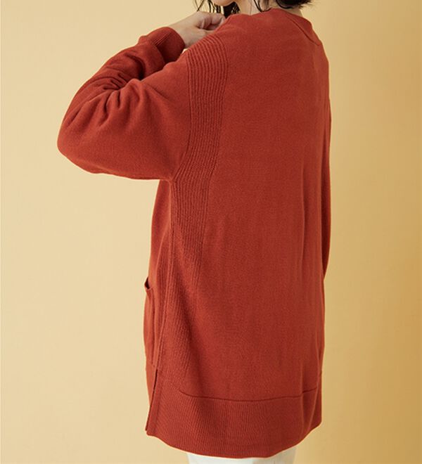 BELLUNA（ベルーナ）の「もちもちカシミヤタッチニットカーディガン（ニットカーディガン）」｜詳細画像