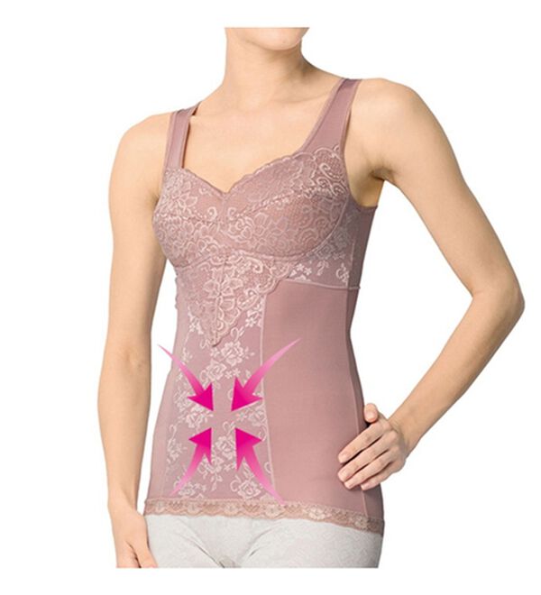 「背すじシャッキリインナー（肌着・インナーウェア）」｜詳細画像