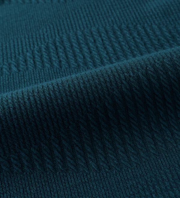 BELLUNA（ベルーナ）の「波柄ジャカード素材裾ボタンチュニック（チュニック）」｜詳細画像