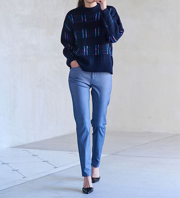 RANAN（ラナン）の「カラフルニットプルオーバー（ニット・セーター）」｜詳細画像