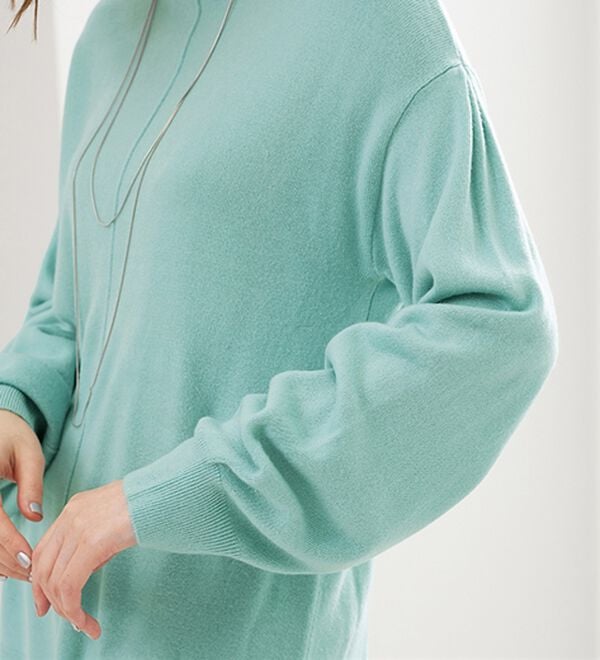 BELLUNA（ベルーナ）の「ふんわりカシミヤタッチニットプルオーバー（ニット・セーター）」｜詳細画像