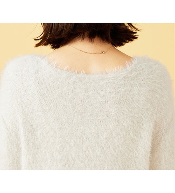 BELLUNA（ベルーナ）の「ふわふわシャギープルオーバー（ニット・セーター）」｜詳細画像
