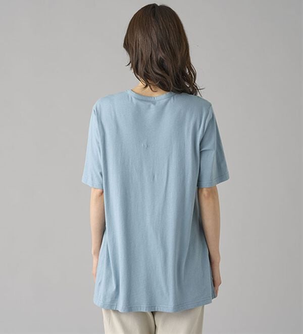 BELLUNA（ベルーナ）の「【５枚組】汗ジミ対策強撚綿１００％Ｔシャツ（Tシャツ）」｜詳細画像
