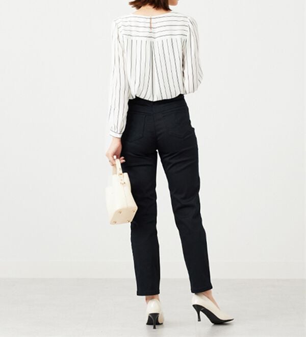 BELLUNA（ベルーナ）の「ジョーゼット素材裾ティアードブラウス（ブラウス）」｜詳細画像