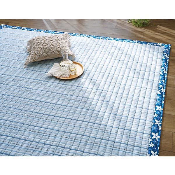 「洗える綿１００％しじらカーペット（カーペット）」｜詳細画像