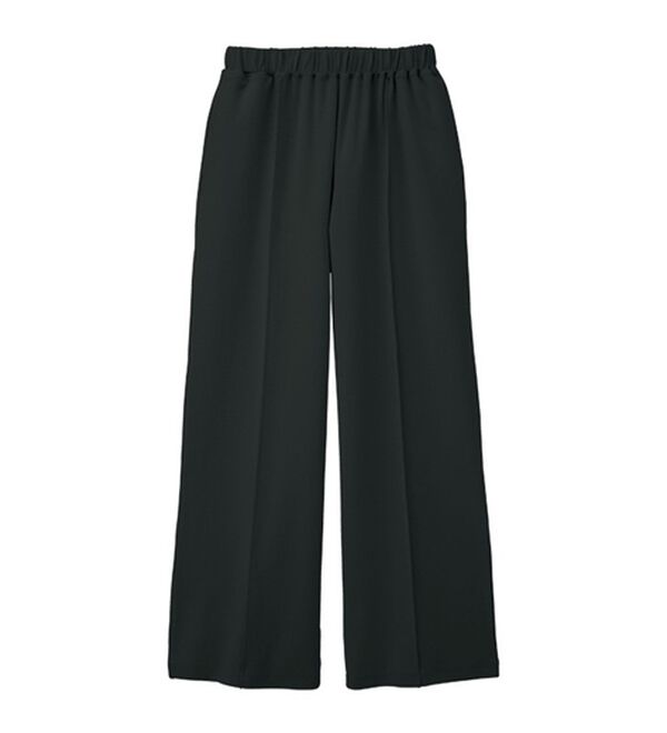 RANAN（ラナン）の「きれい見えピンタックカットソーワイドパンツ＜毛玉になりにくい＞【セットアップ対応】（ワイドパンツ・ガウチョ）」｜詳細画像