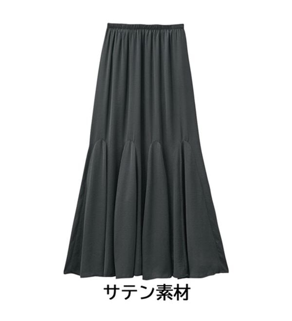 GeeRA（ジーラ）の「切替フレアーロングスカート（ロングスカート）」｜詳細画像