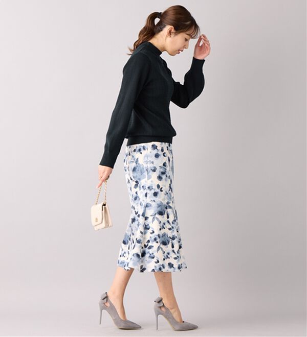 alotta（アロッタ）の「洗える！カシミヤタッチミニケーブルニット（ニット・セーター）」｜詳細画像