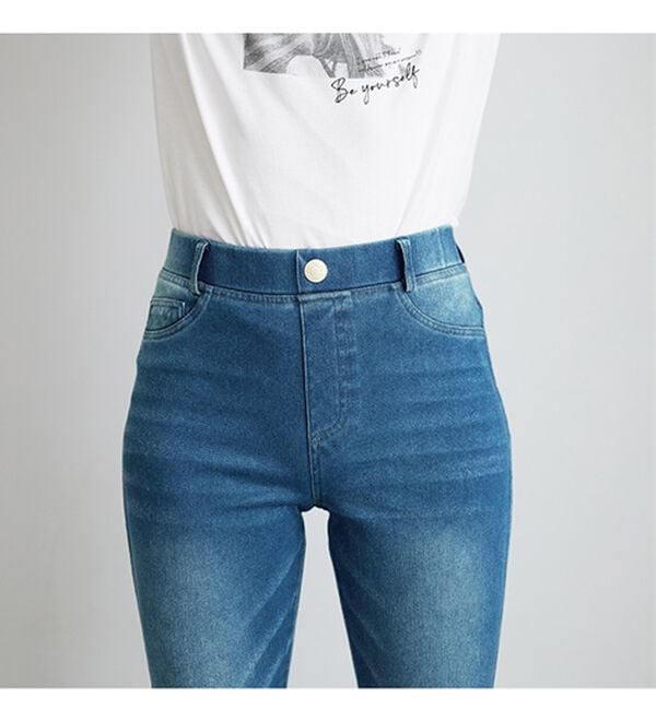 BELLUNA（ベルーナ）の「美ストレッチ素材レギンスパンツ（スパッツ・レギンス）」｜詳細画像