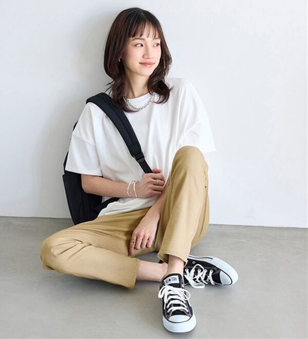 BELLUNA（ベルーナ）の「ゆるっとラクちん！万能パンツ（テーパードパンツ）」｜詳細画像