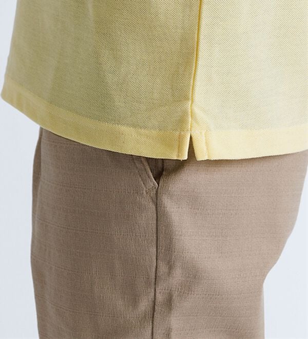 「＜アーノルド　パーマー＞ワンポイント刺しゅう鹿の子ポロシャツ（長袖・半袖）（メンズポロシャツ）」｜詳細画像