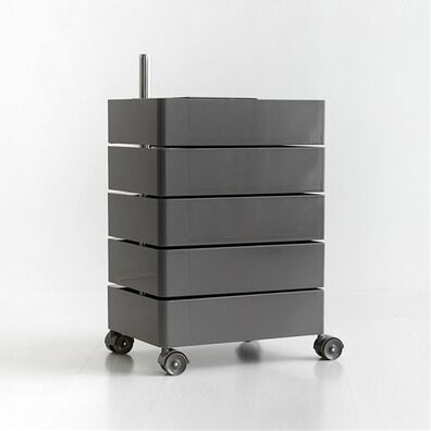 iellio（イエリオ）の「＜ＭＡＲＫＥＴ　Ｂ＞マルチトローリー収納ラック５段（リビング用品）」