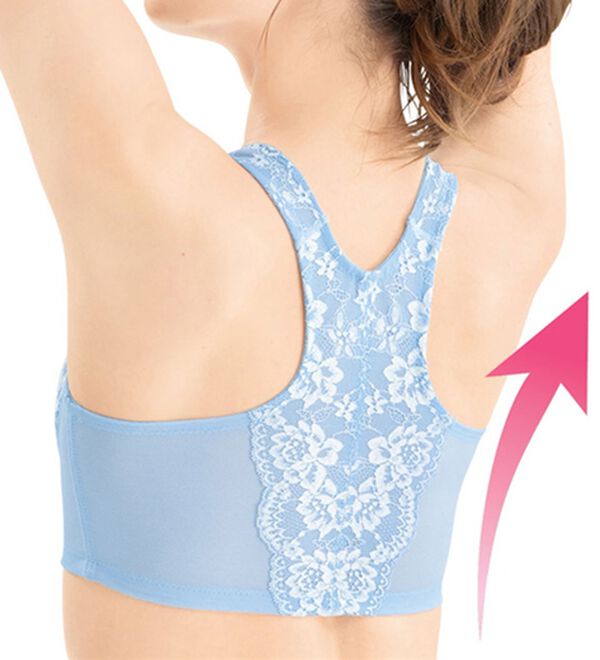 「【３色組】肩らく美姿勢ブラ（ノンワイヤーブラ）」｜詳細画像