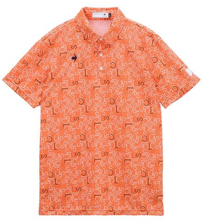 「＜ルコック＞モノグラム柄半袖シャツ（メンズシャツ）」