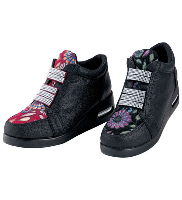 BELLUNA（ベルーナ）の「＜ポポラーレ＞花柄使いエアソールシューズ（スニーカー）」｜詳細画像