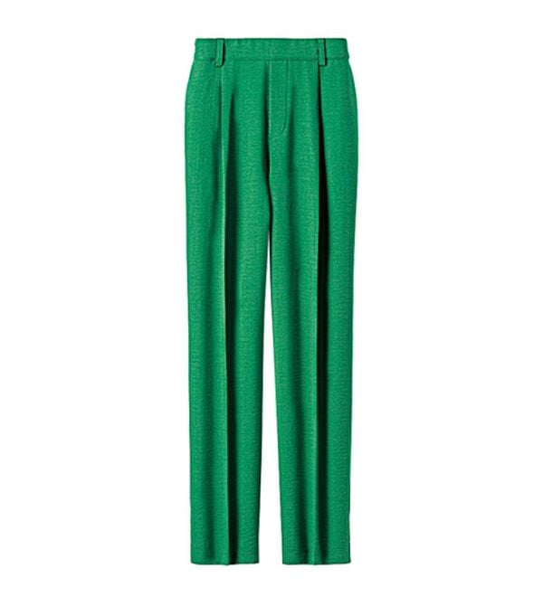 BELLUNA（ベルーナ）の「ヒンヤリ爽快！麻調ビンテージテーパードパンツ（テーパードパンツ）」｜詳細画像