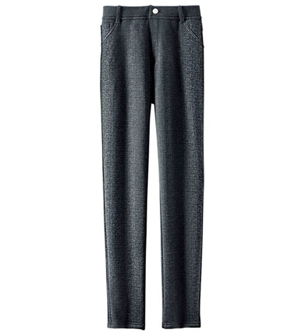 BELLUNA（ベルーナ）の「ラクふわスッキリ！静電気防止裏ファーパンツ（フルレングスパンツ）」｜詳細画像