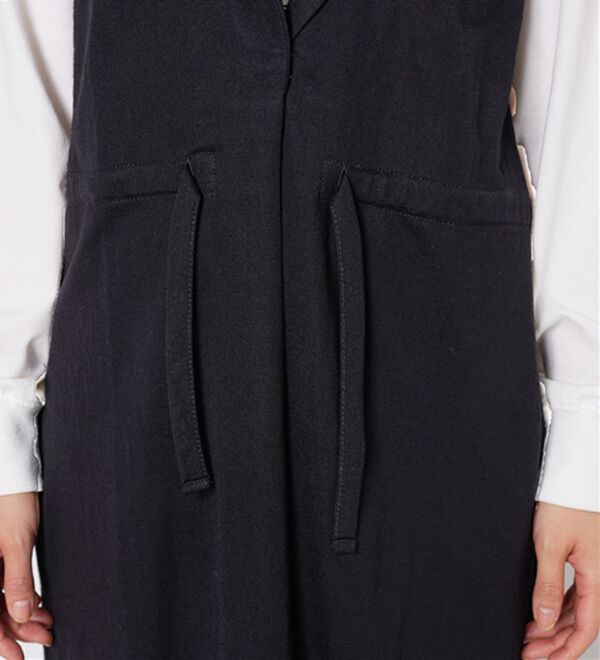 BELLUNA（ベルーナ）の「ドロスト使いポケット付ロングジレ（ジレ）」｜詳細画像