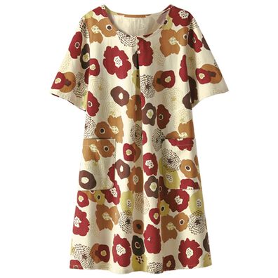 BELLUNA（ベルーナ）の「綿１００％おしゃれなエプロンチュニック（エプロン）」