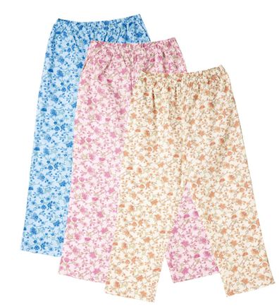 「【３色組】ＮＥＷ綿１００％下だけパジャマ（パジャマ・ルームウェア）」