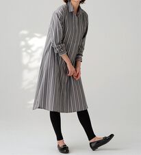 BELLUNA（ベルーナ）の「＜ＳＯＬＯＴＥＸ（Ｒ）＞ストレッチシャツワンピース（シャツワンピース）」