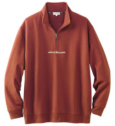 「＜アーノルド　パーマー＞着回し自在！ハーフジップトレーナー（メンズトレーナー）」