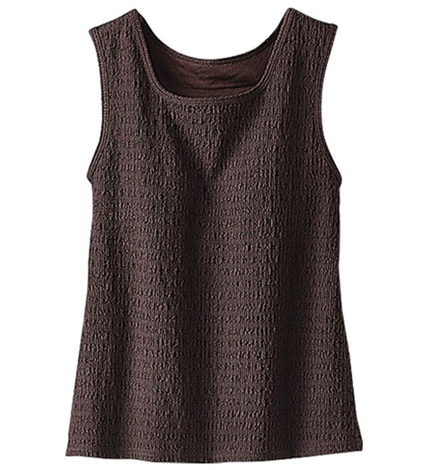 BELLUNA（ベルーナ）の「ジャカード素材カップ付タンクトップ（タンクトップ・キャミソール）」｜詳細画像