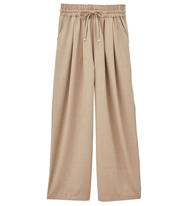 GeeRA（ジーラ）の「【体型カバー】上品なのにラクちんワイドパンツ（フルレングスパンツ）」｜詳細画像