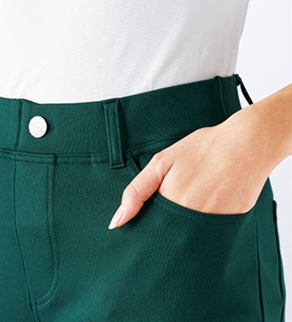 BELLUNA（ベルーナ）の「新触感！マシュマロみたいななめらかストレッチパンツ（フルレングスパンツ）」｜詳細画像